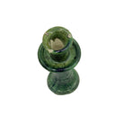 Moroccan Tamegroute Glazed Candlestick Holder - Berbere Imports