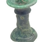 Moroccan Tamegroute Glazed Candlestick Holder - Berbere Imports