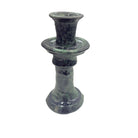 Moroccan Tamegroute Glazed Candlestick Holder - Berbere Imports