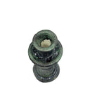 Moroccan Tamegroute Glazed Candlestick Holder - Berbere Imports