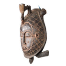 Antique African Wooden Baule Mask - Berbere Imports