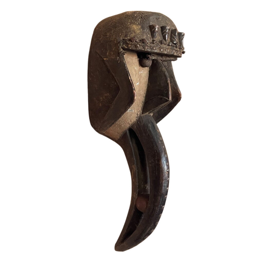 Vintage African Wooden Mask - Berbere Imports