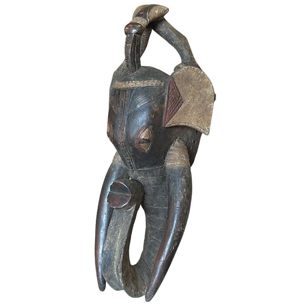 Vintage African Wooden Mask - Berbere Imports