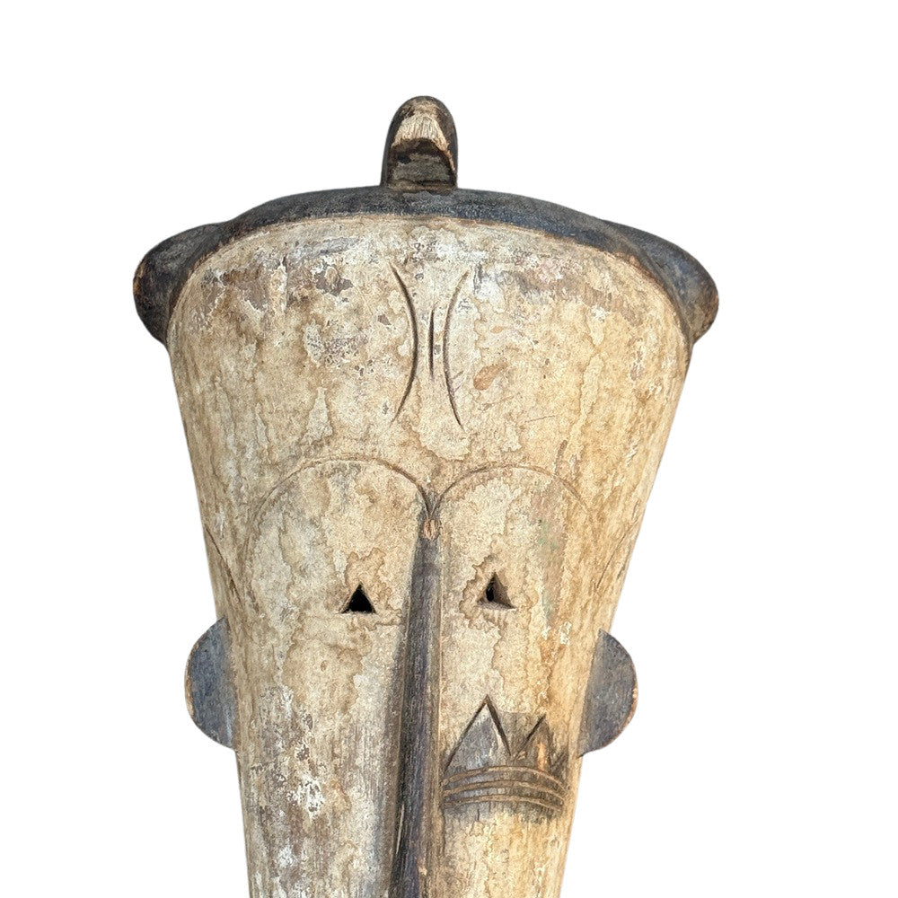 Vintage African Wooden Mask - Berbere Imports