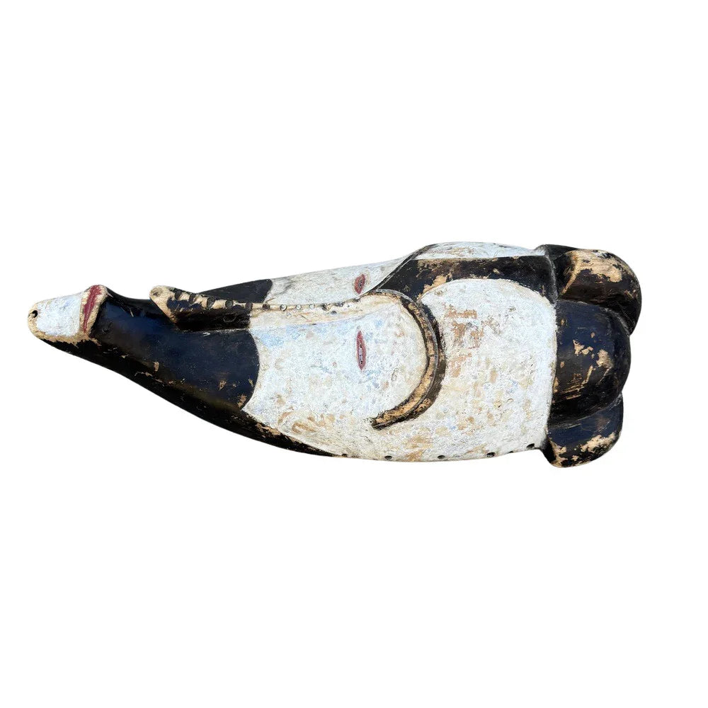 Vintage African Wooden Mask - Berbere Imports