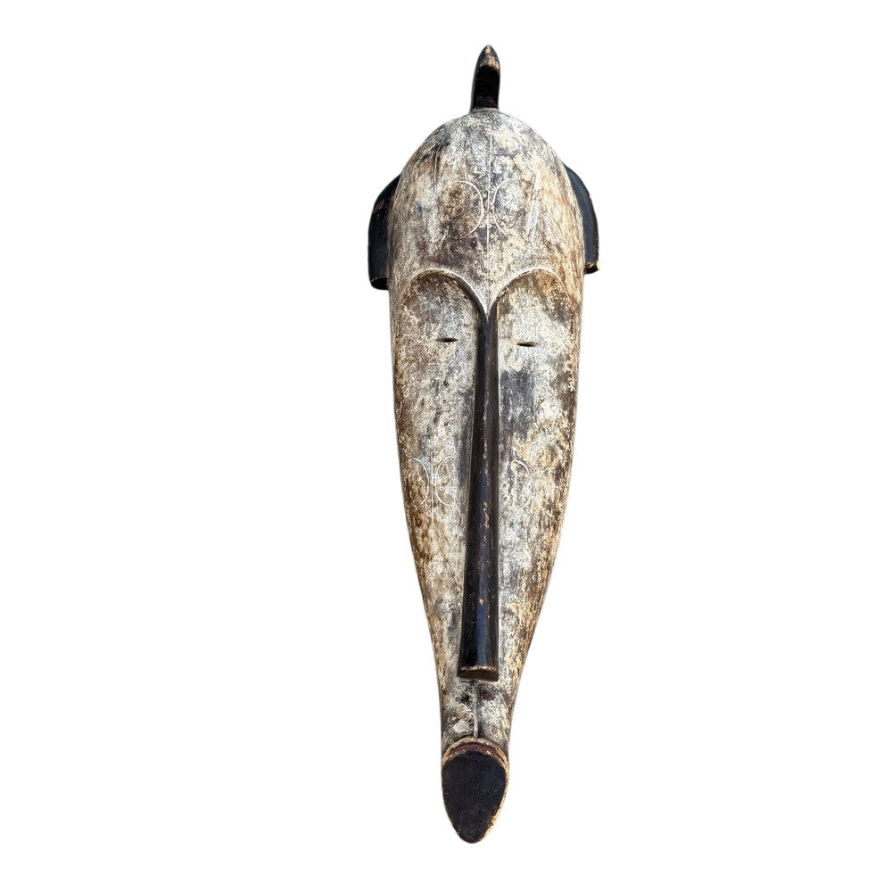 Vintage African Wooden Mask - Berbere Imports