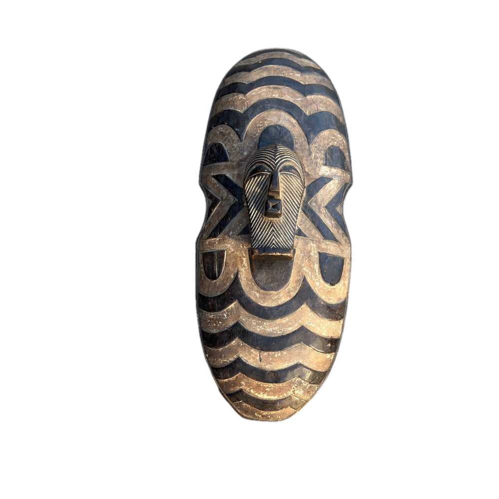 Vintage African Wooden Shield - Berbere Imports