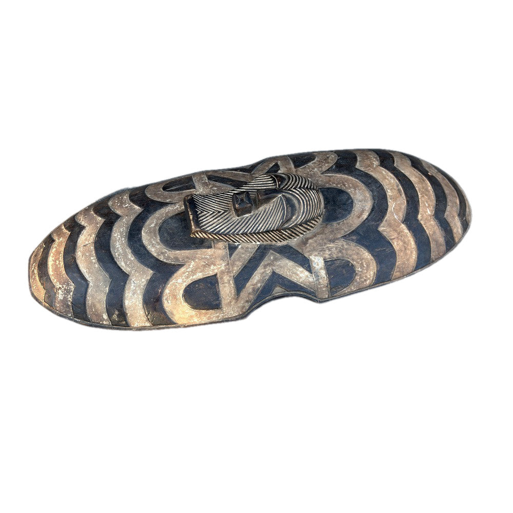 Vintage African Wooden Shield - Berbere Imports