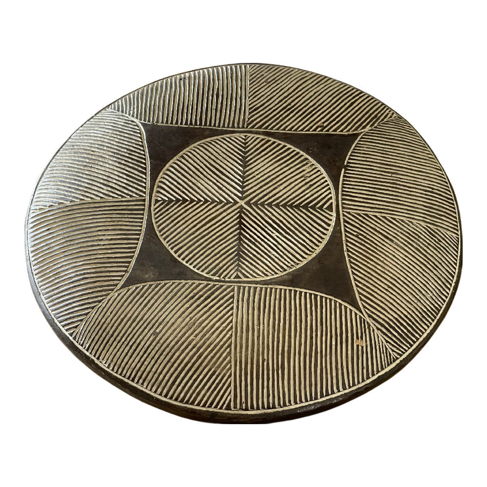 Vintage African Wooden Shield - Berbere Imports