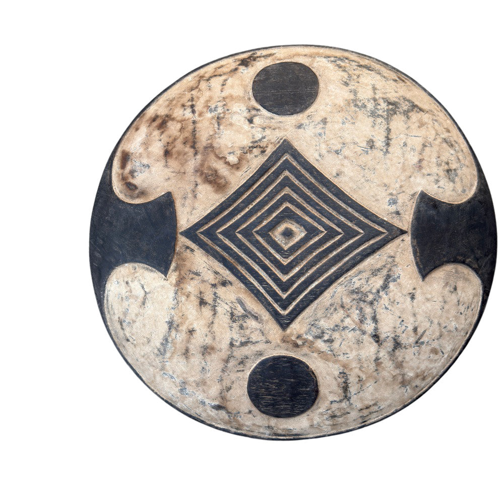 Vintage African Wooden Shield - Berbere Imports