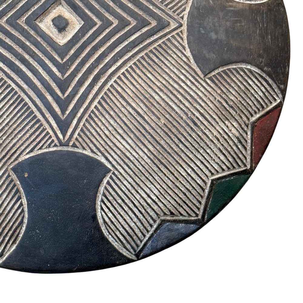 Vintage African Wooden Shield - Berbere Imports