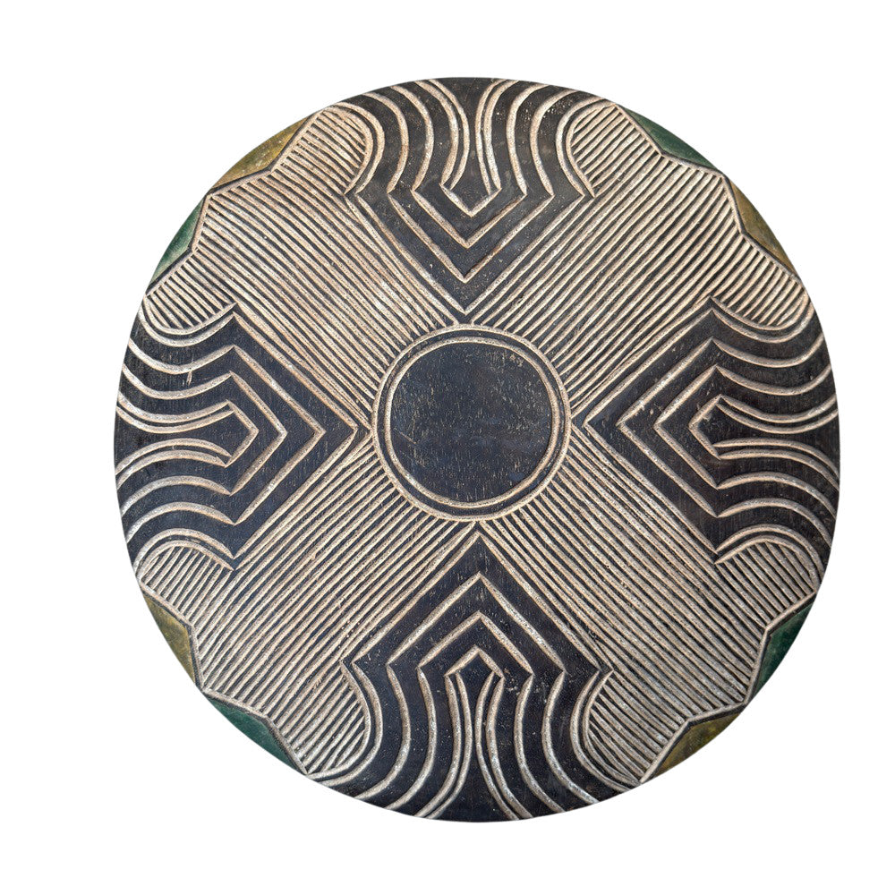 Vintage African Wooden Shield - Berbere Imports