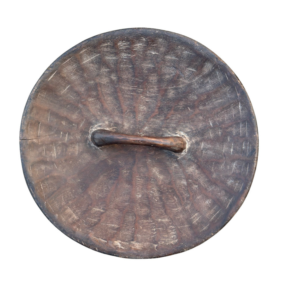 Vintage African Wooden Shield - Berbere Imports