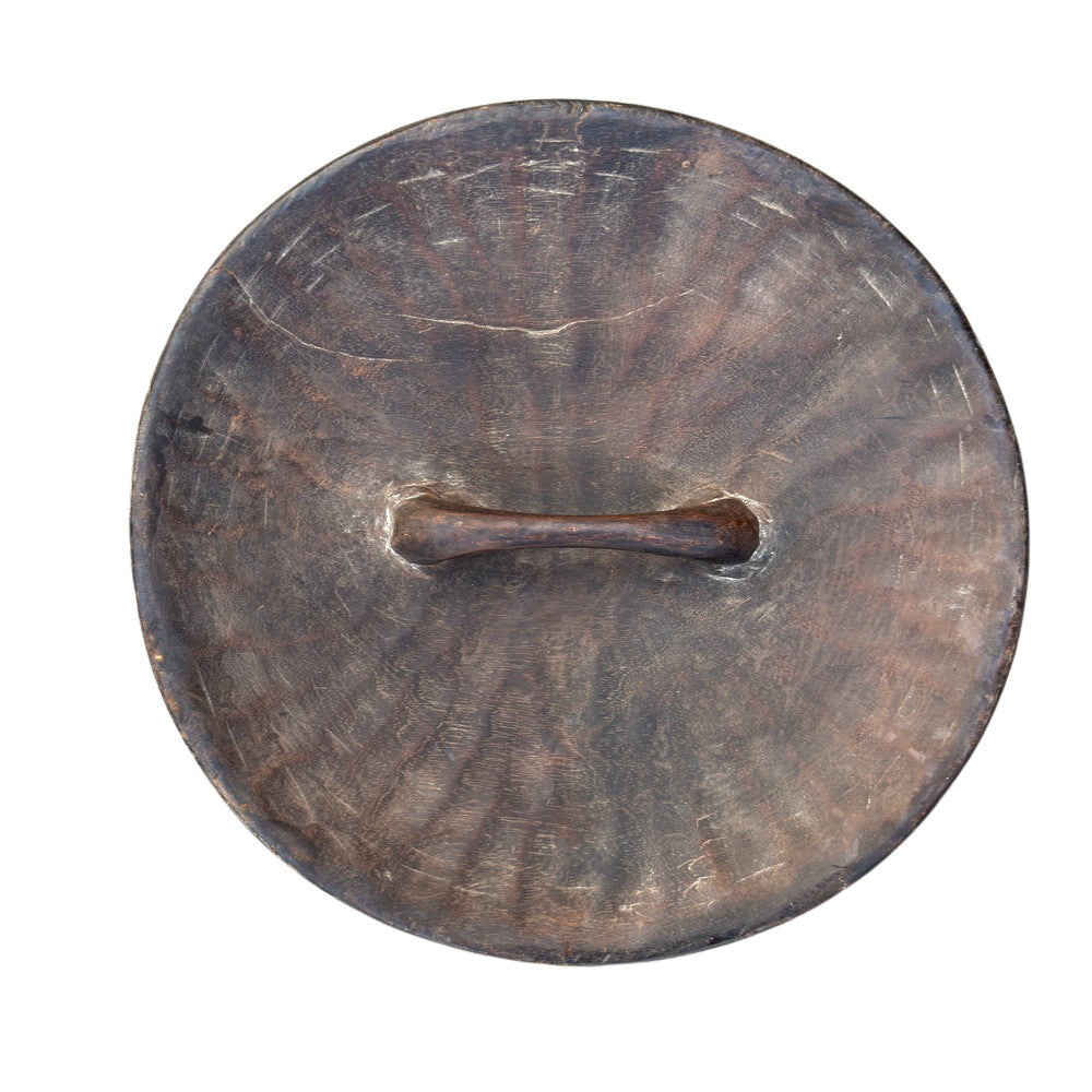 Vintage African Wooden Shield - Berbere Imports