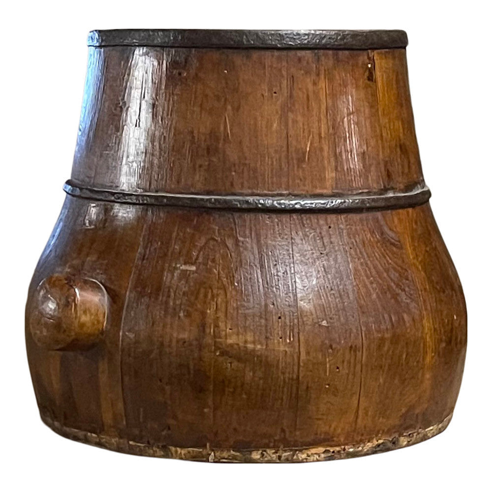 Vintage Chinese Wooden Grain Bin - Berbere Imports