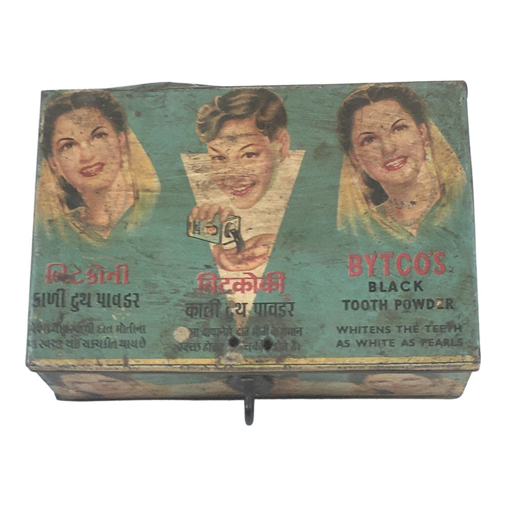 Vintage Indian Decorative Iron Box - Berbere Imports