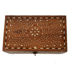 Anglo-Indian Bone Inlay Jewelry Box - Berbere Imports