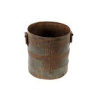 Vintage Indian Iron Bucket - Medium - Berbere Imports