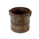Vintage Indian Iron Bucket - Medium - Berbere Imports
