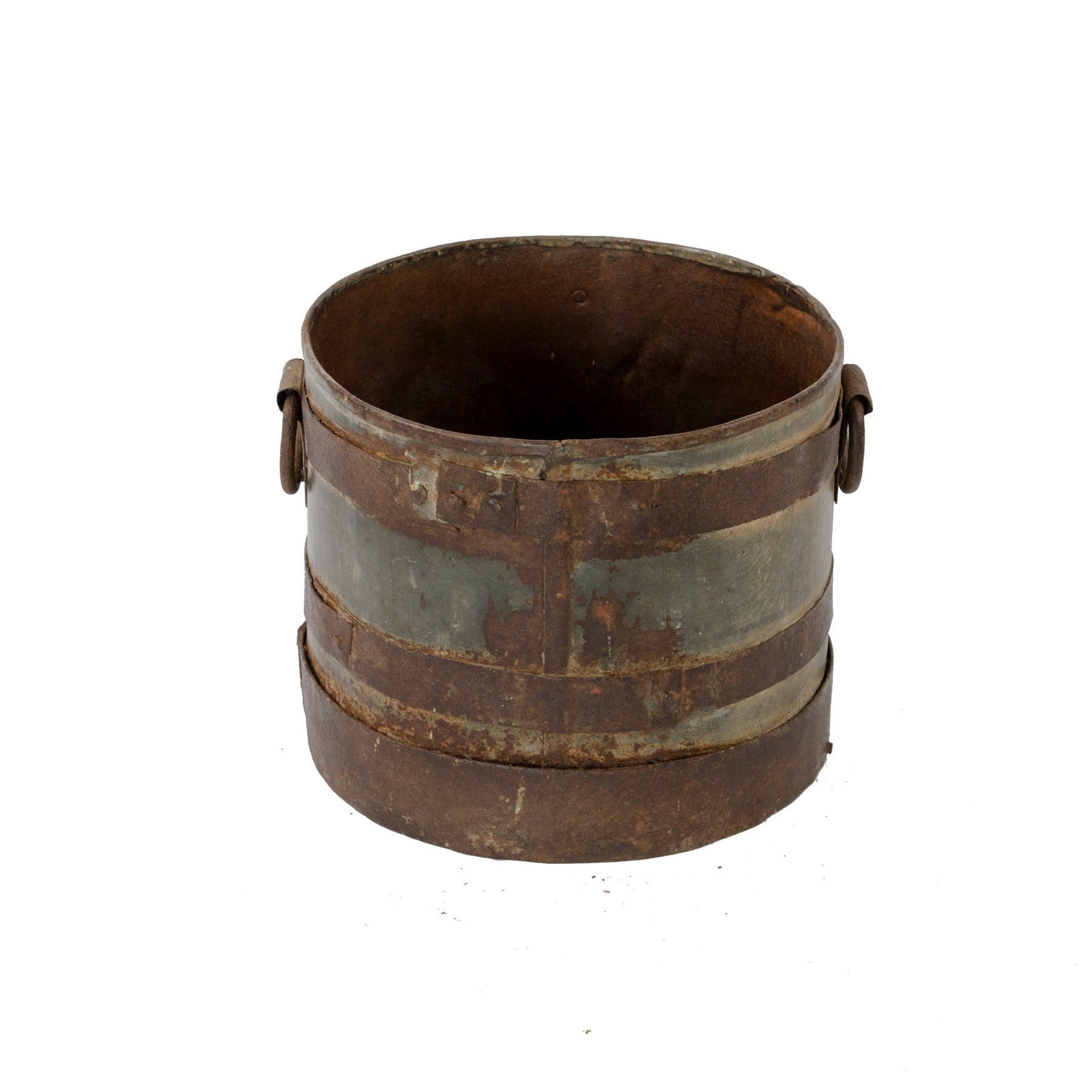 Vintage Indian Iron Bucket - Medium - Berbere Imports