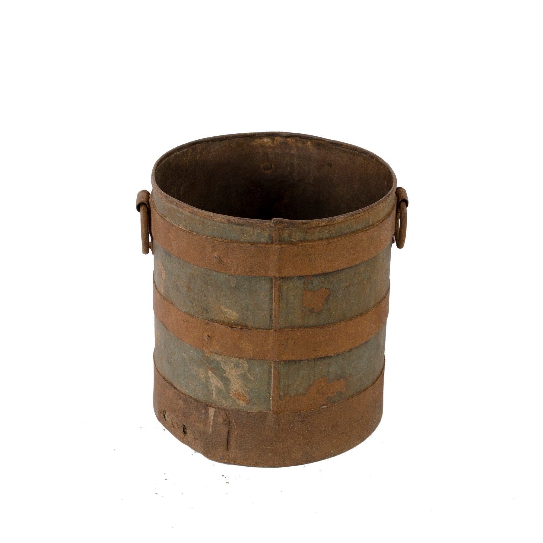 Vintage Indian Iron Bucket - Medium - Berbere Imports