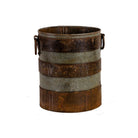 Vintage Indian Iron Bucket - Medium - Berbere Imports