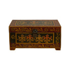 Vintage Indian Wooden Hand Painted Box - Berbere Imports