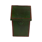 Vintage Indian Wooden Box - Green - Berbere Imports