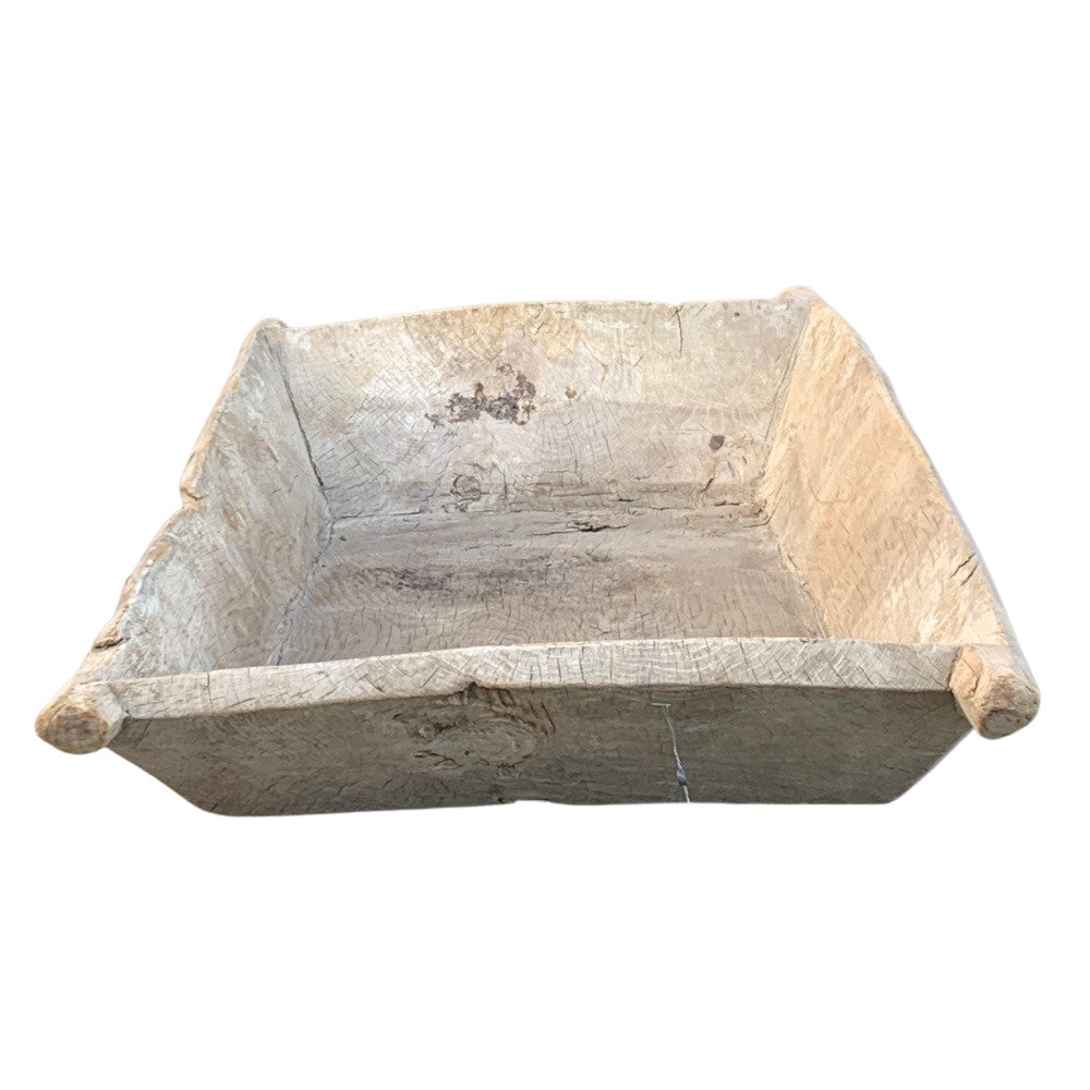 Antique Turkish Dough Bowl - Berbere Imports