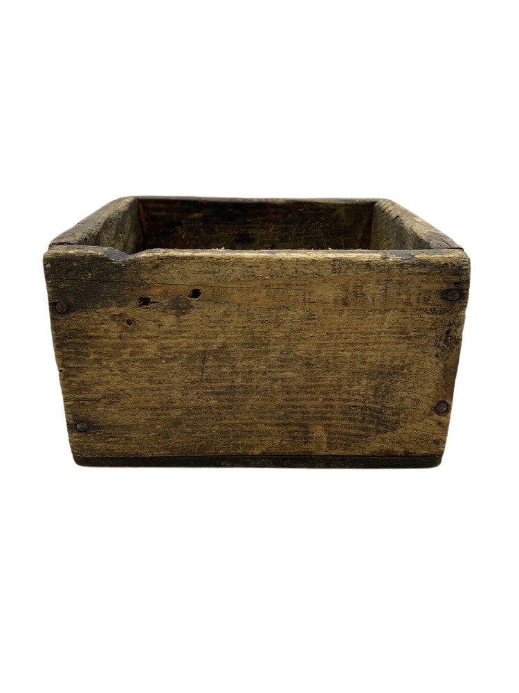 Antique Wooden Container - Berbere Imports