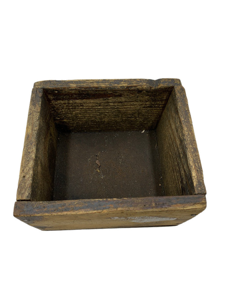 Antique Wooden Container - Berbere Imports