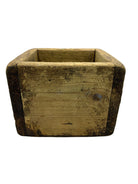 Antique Wooden Container - Berbere Imports