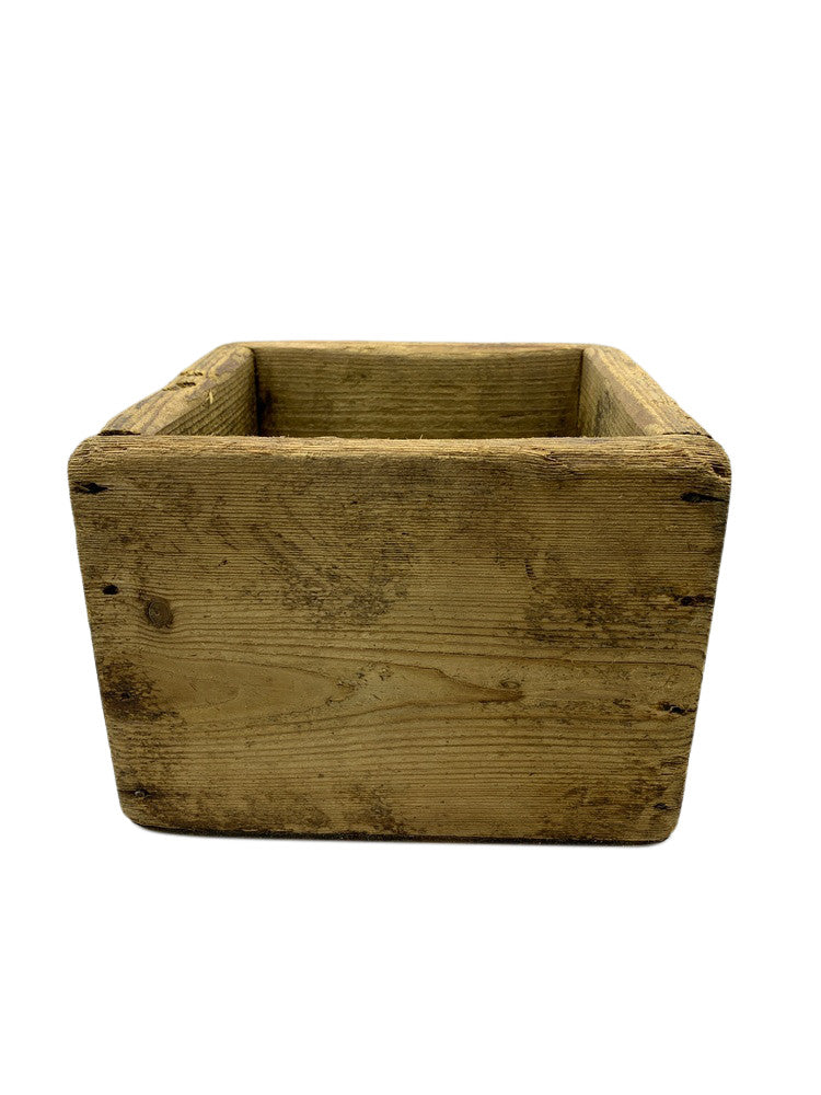 Antique Wooden Container - Berbere Imports