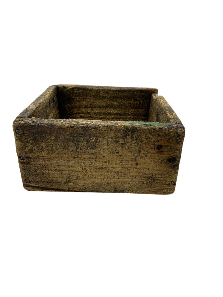 Antique Wooden Container - Berbere Imports