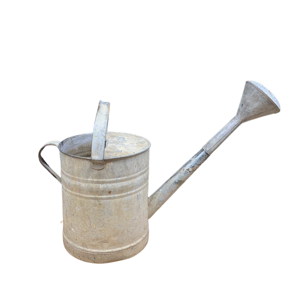 Vintage Galvanized Metal Watering Can - Berbere Imports