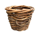 Rattan Round Laundry Basket - Berbere Imports