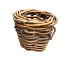 Rattan Round Laundry Basket - Berbere Imports