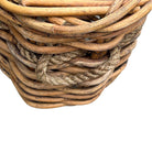 Rattan Round Laundry Basket - Berbere Imports