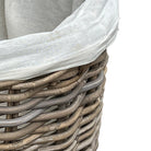 Rattan Laundry Basket With Lid - Berbere Imports