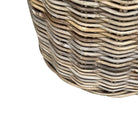 Rattan Round Laundry Basket - Berbere Imports