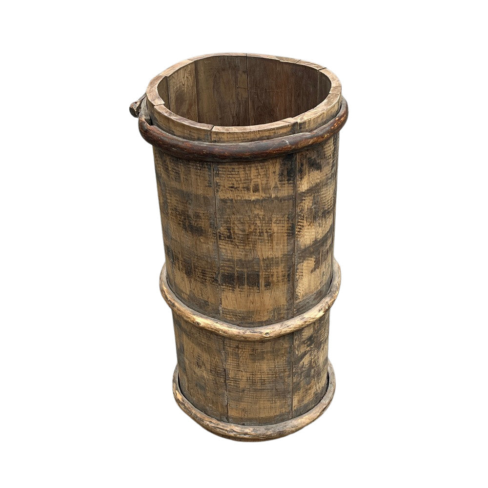 Wood Bucket - Berbere Imports