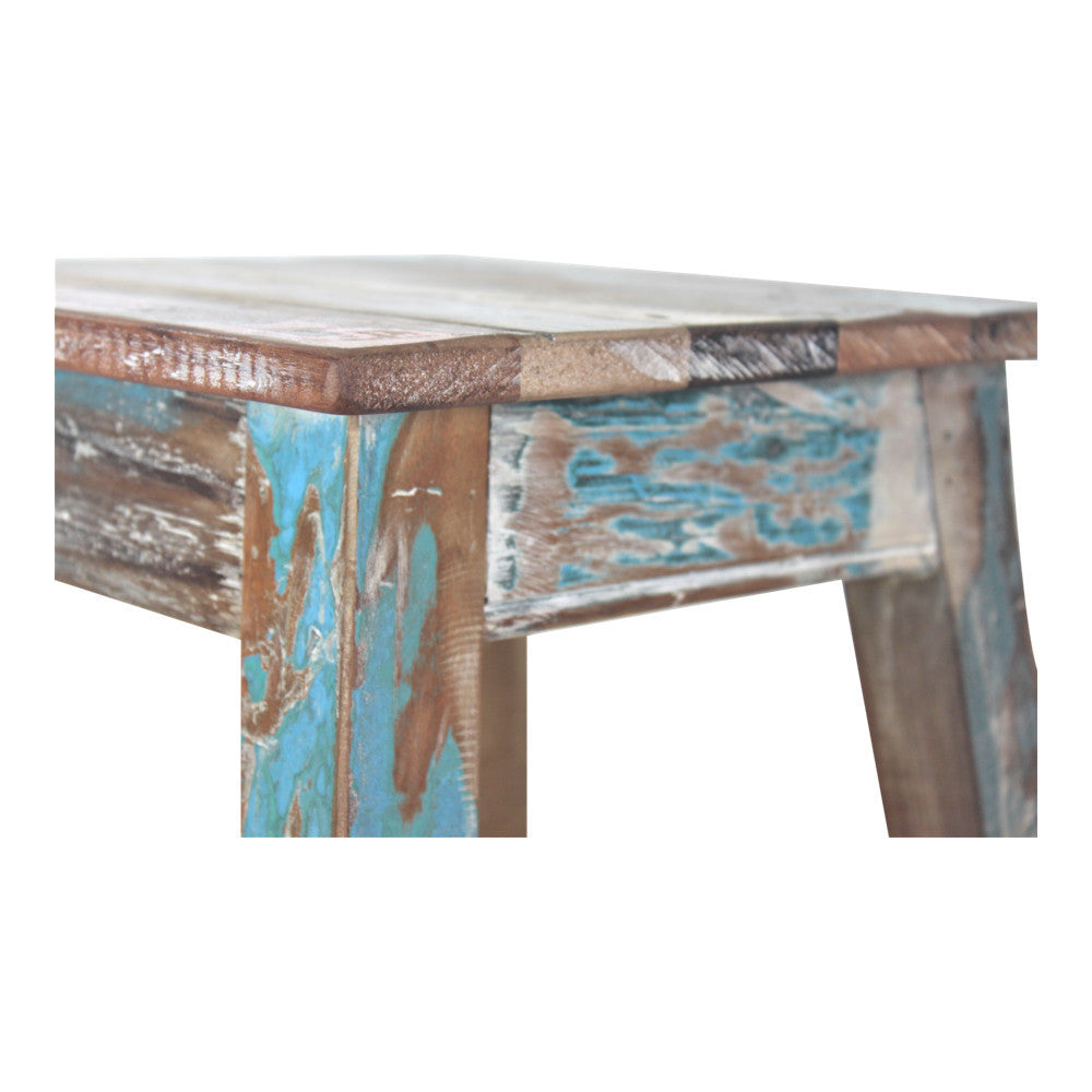 Reclaimed Wooden Stool - Berbere Imports