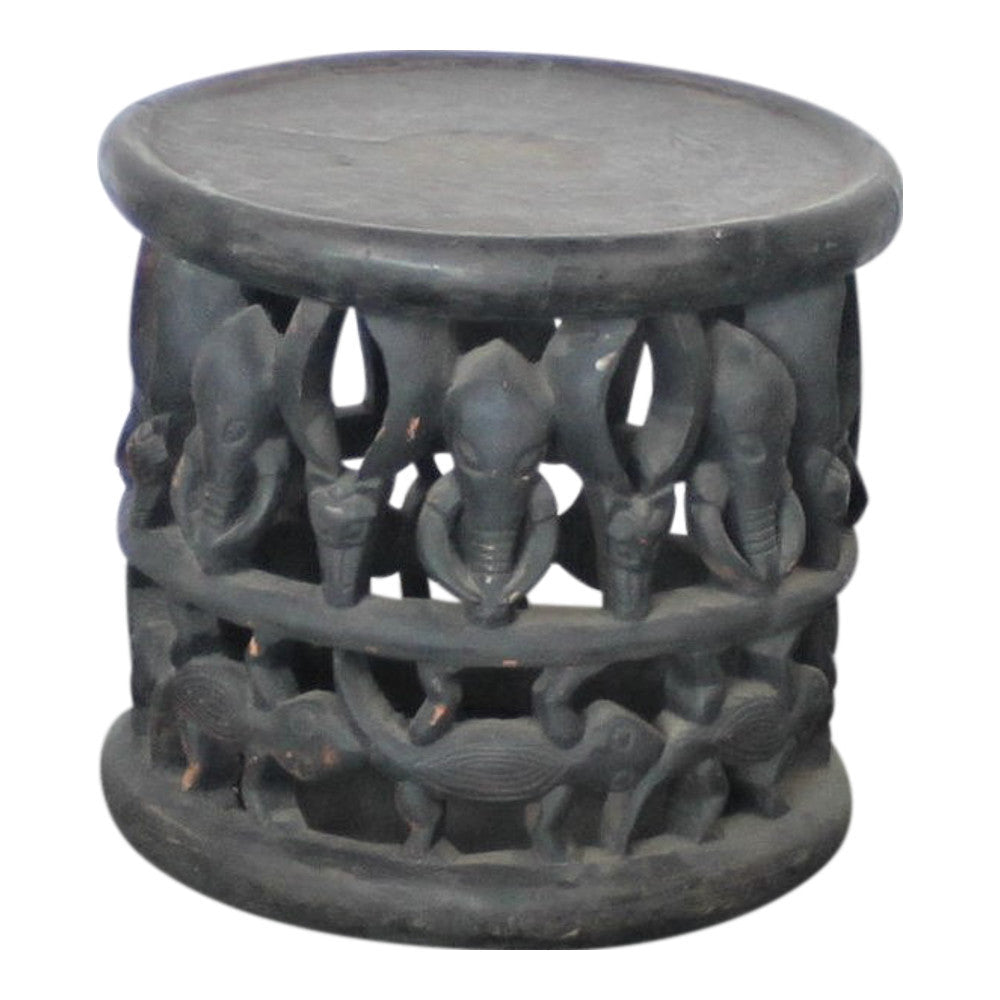 Vintage Wooden Cameroon Stool - Specialty - Berbere Imports