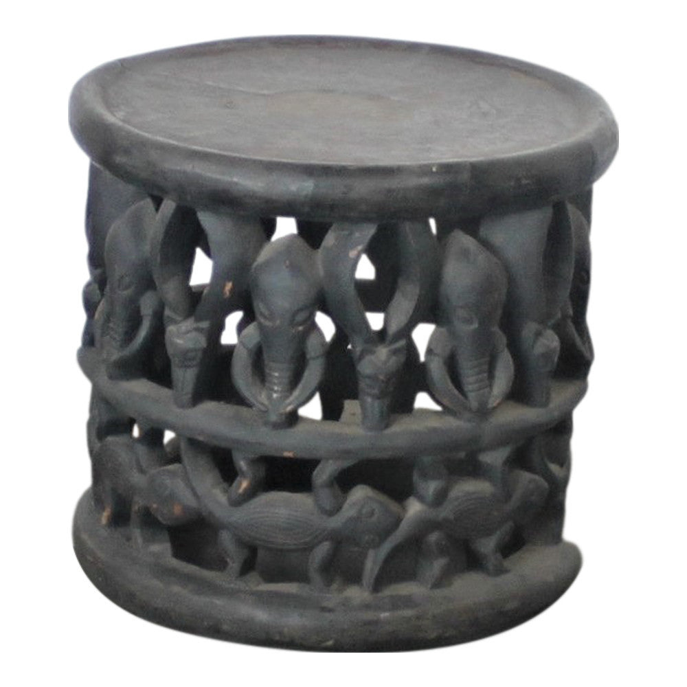 Vintage Wooden Cameroon Stool - Specialty - Berbere Imports