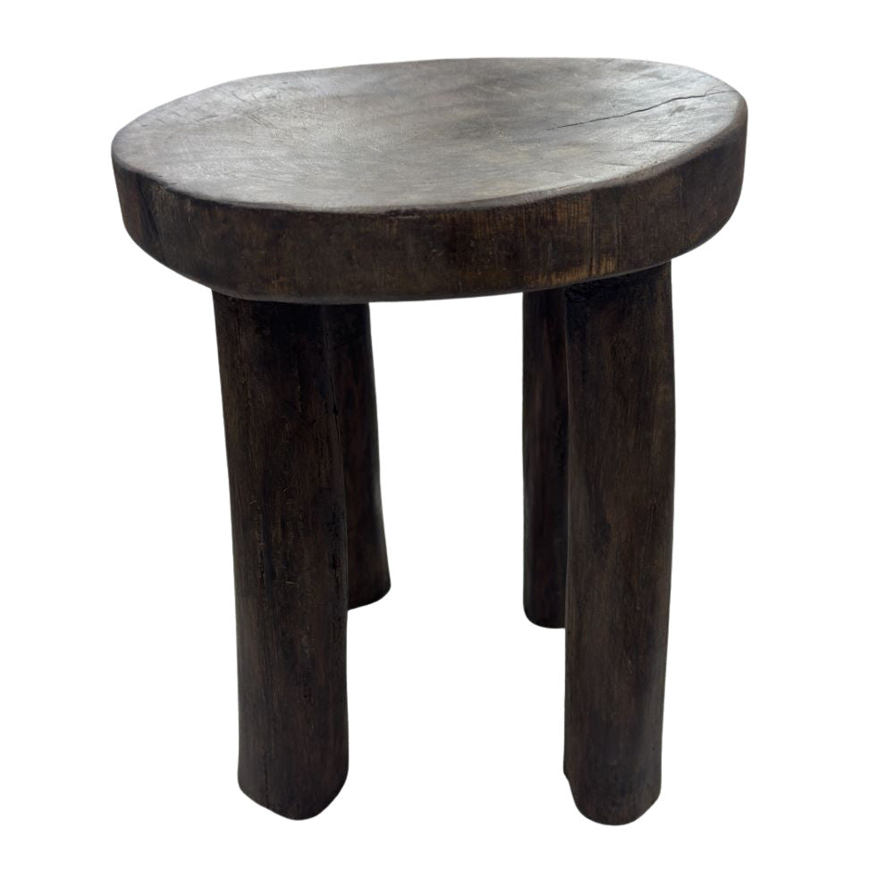 Vintage African Stool - Berbere Imports