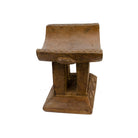 Vintage African Mini Wooden Stool - Berbere Imports