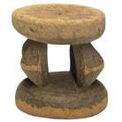 Vintage African Wooden Stool - Berbere Imports