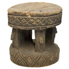 Vintage African Wooden Stool - Berbere Imports