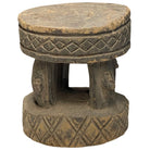 Vintage African Wooden Stool - Berbere Imports