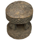 Vintage African Wooden Stool - Berbere Imports
